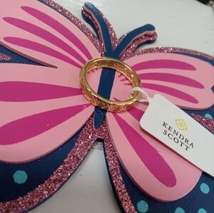 Kendra Scott Miranda 18k Gold Vermeil Band Ring